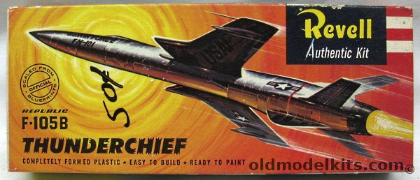 Revell 1/75 F-105B Thunderchief - 'S' Issue, H285-89 plastic model kit